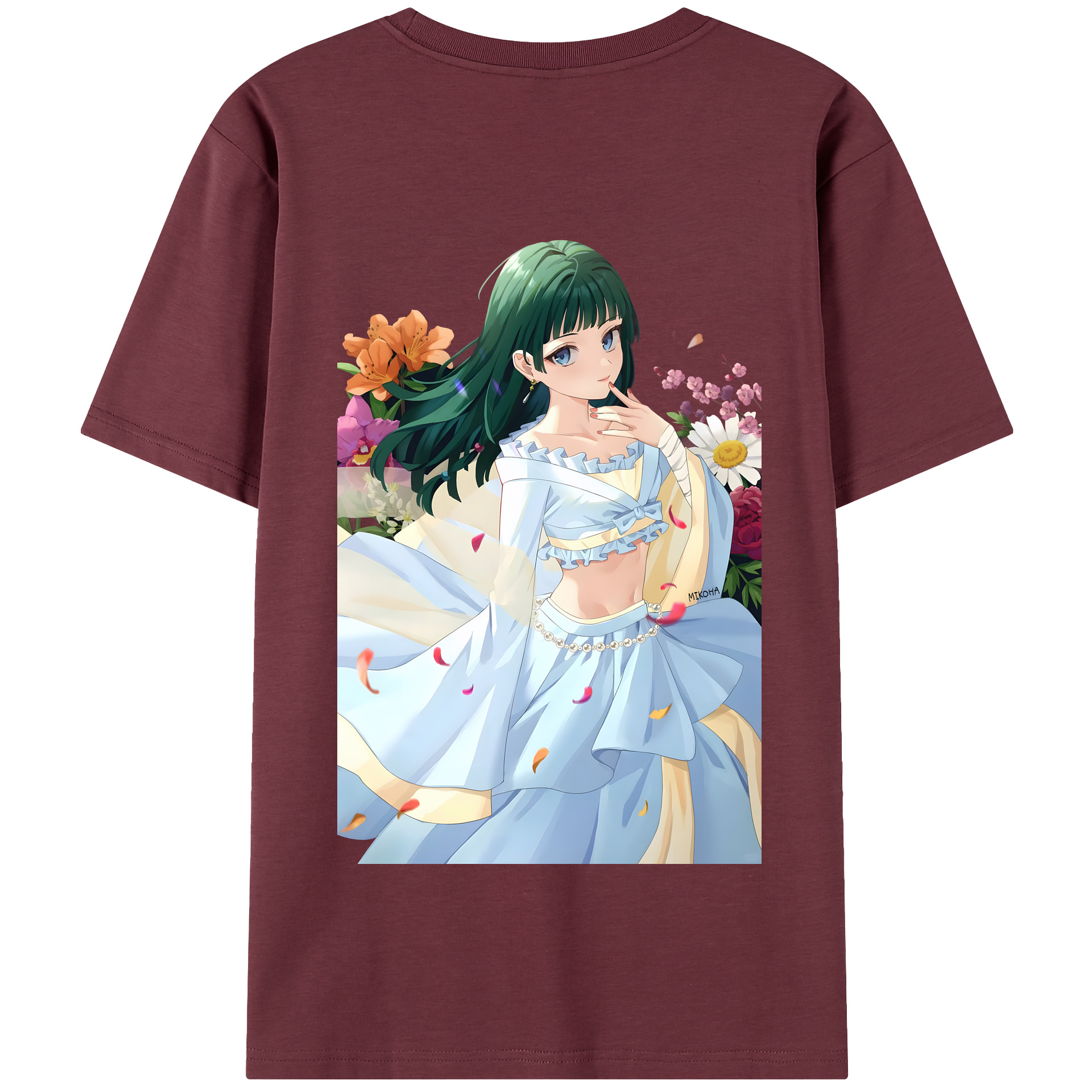 （画像用） 薬屋のひとりごと The Apothecary Diaries 綿100％半袖Tシャツ（背面プリント）